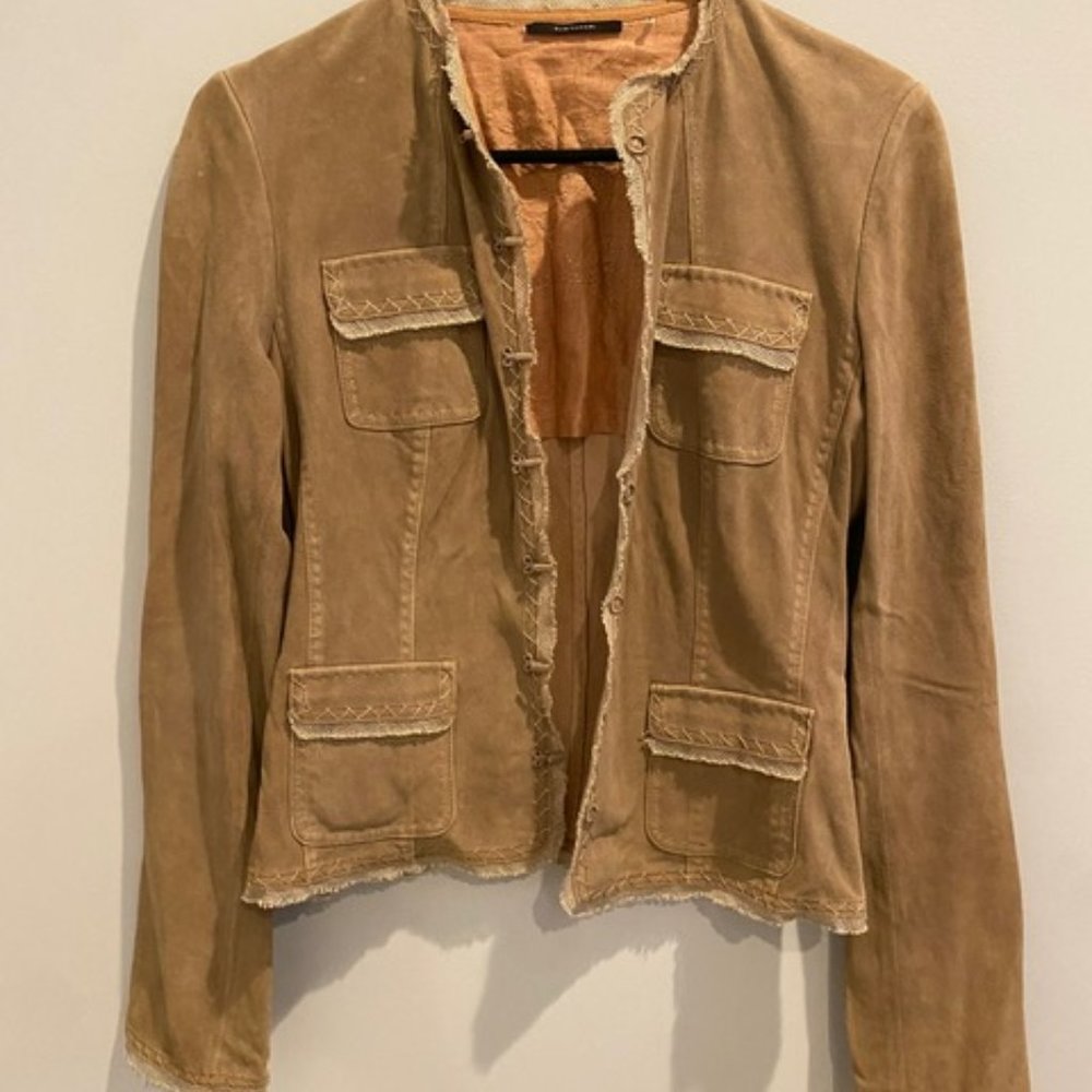 Like new Elie Tahari swede jacket